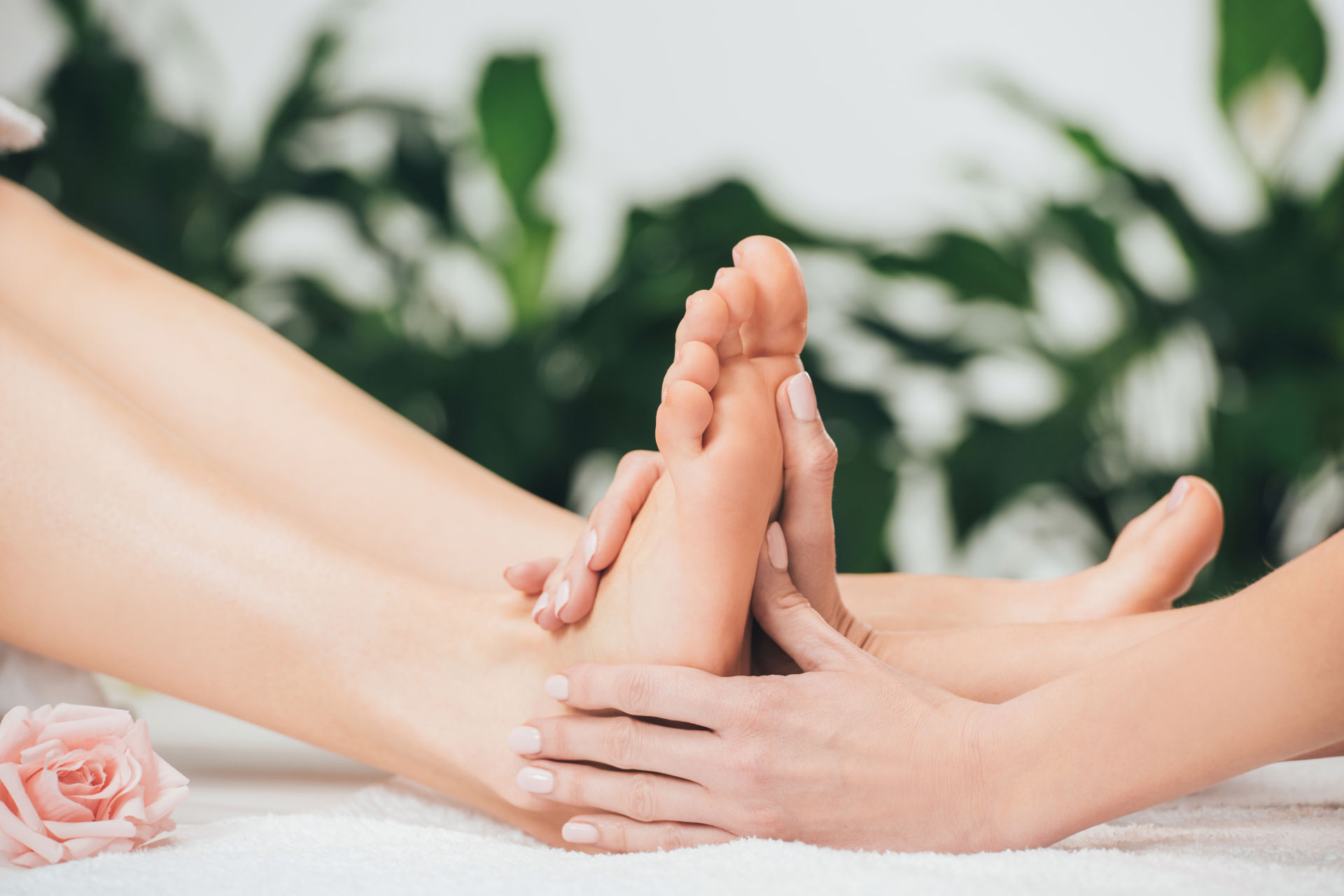 Fußmassage